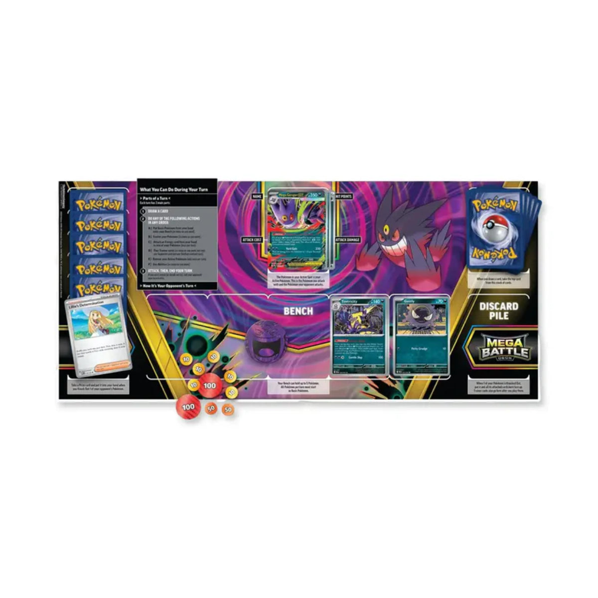 Pokémon TCG Mega Battle Deck Mega Gengar EX