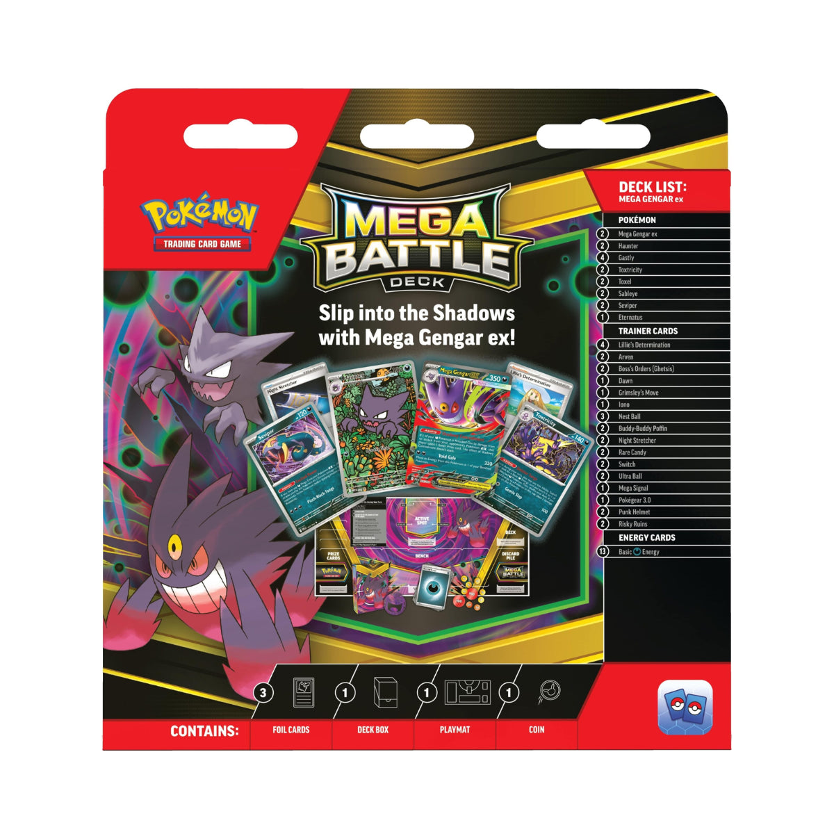 Pokémon TCG Mega Battle Deck Mega Gengar EX