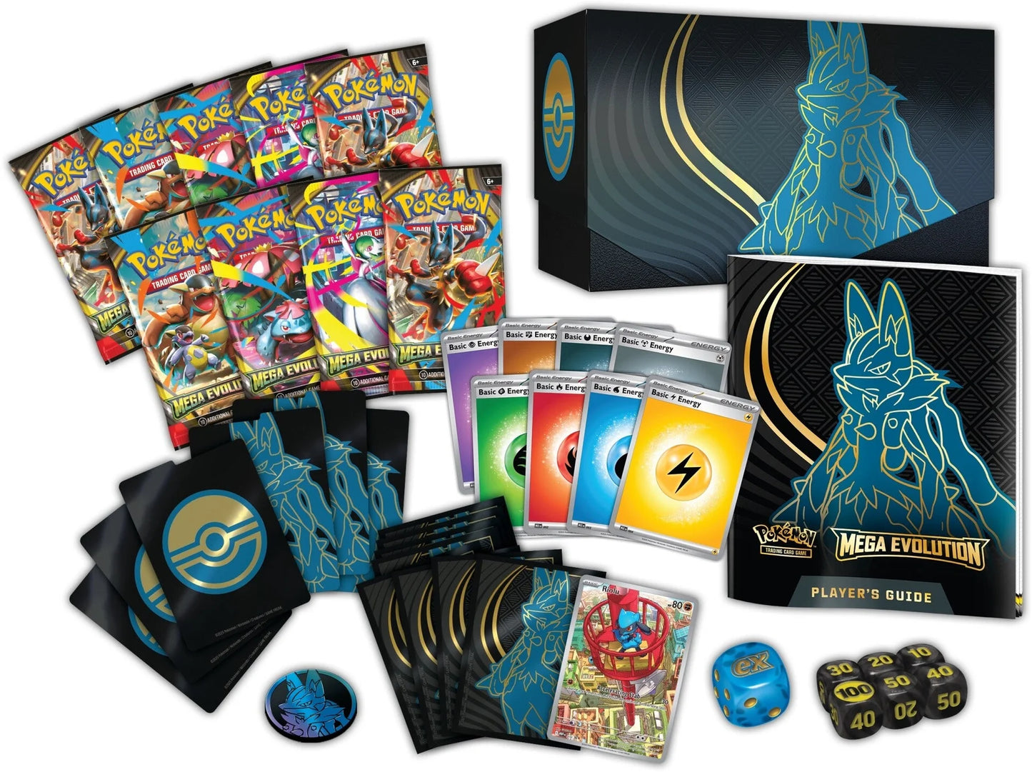 Pokémon TCG ETB Megaevolution - Mega Lucario (Ingles)
