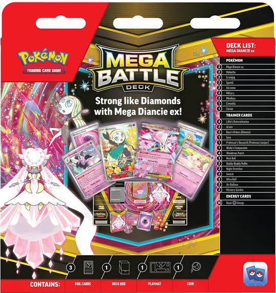 Pokémon TCG Mega Battle Deck Mega Diancie EX
