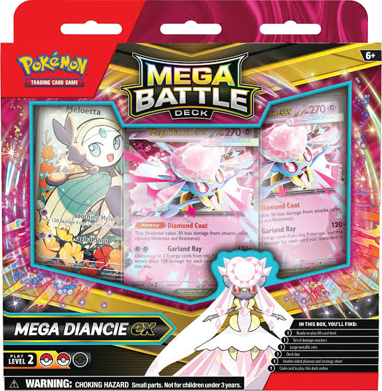 Pokémon TCG Mega Battle Deck Mega Diancie EX