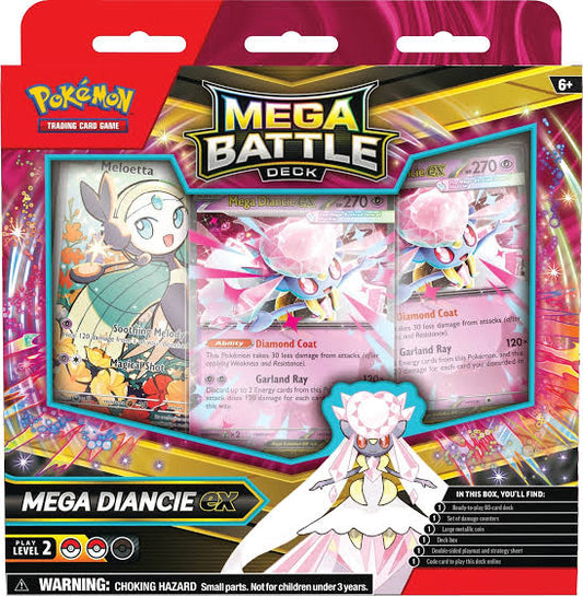 Pokémon TCG Mega Battle Deck Mega Diancie EX